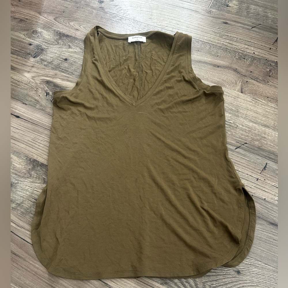 Babaton Khaki Tank Top size small
